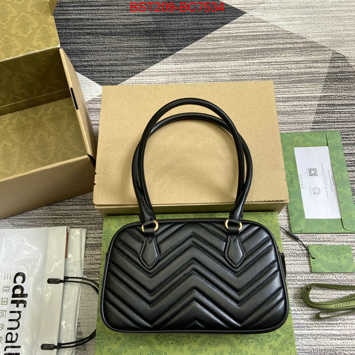 Gucci Bags(TOP)-Marmont customize the best replica ID: BC7534 $: 209USD,