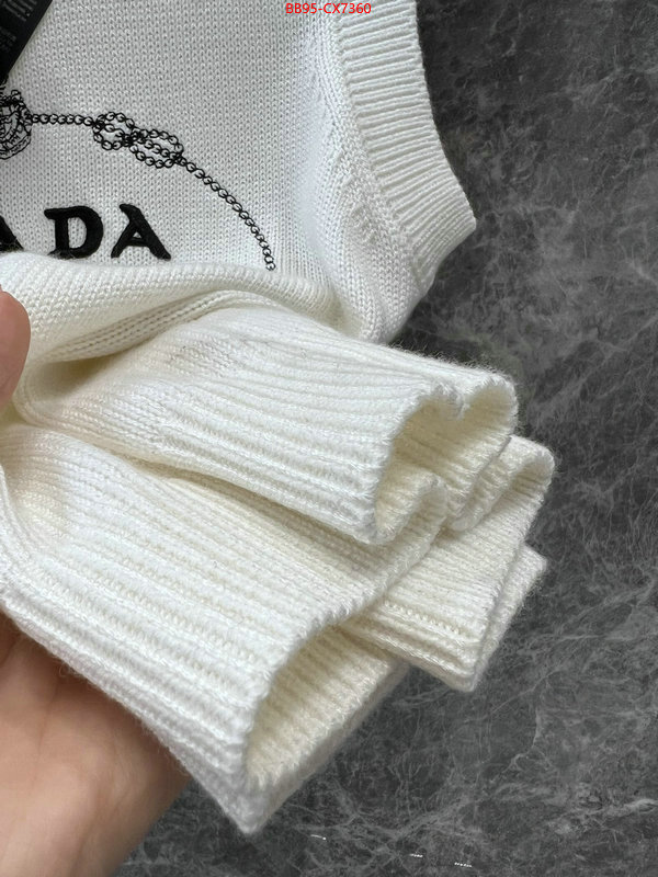 Clothing-Prada best fake ID: CX7360 $: 95USD