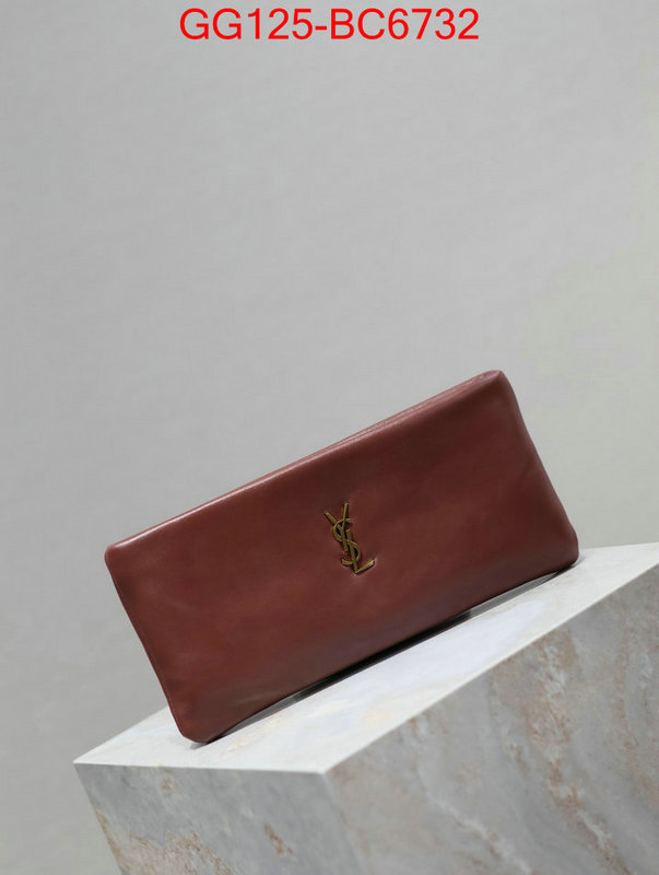 YSL Bags(TOP)-Clutch- buy best high-quality ID: BC6732 $: 125USD,