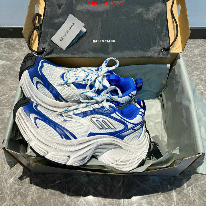 Men Shoes-Balenciaga highest quality replica ID: SX8553 $: 189USD