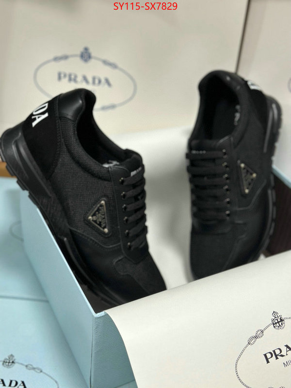 Men shoes-Prada designer high replica ID: SX7829 $: 115USD