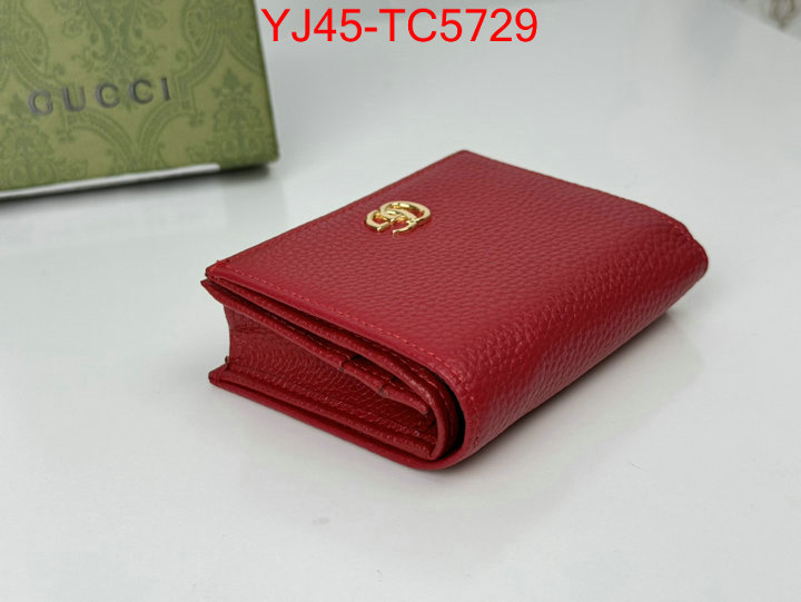 Gucci Bags(4A)-Wallet- designer 7 star replica ID: TC5729 $: 45USD,