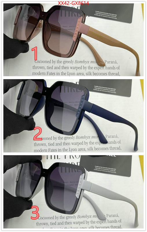 Glasses-Chanel is it ok to buy ID: GX8614 $: 42USD