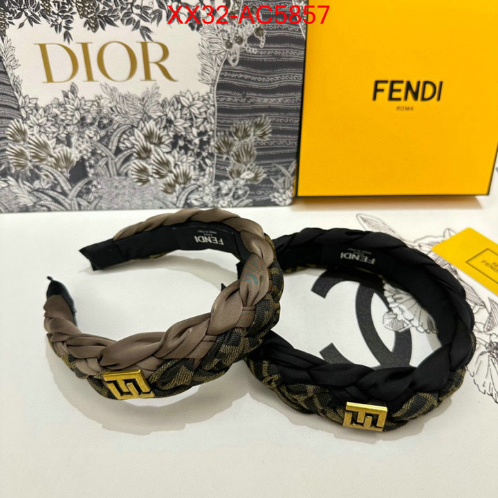 Hair band-Fendi replica shop ID: AC5857 $: 32USD