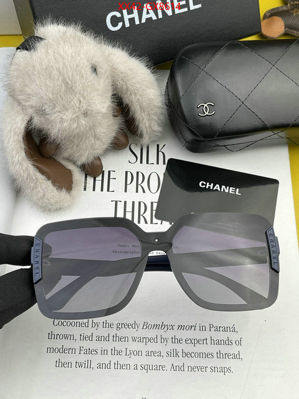 Glasses-Chanel is it ok to buy ID: GX8614 $: 42USD