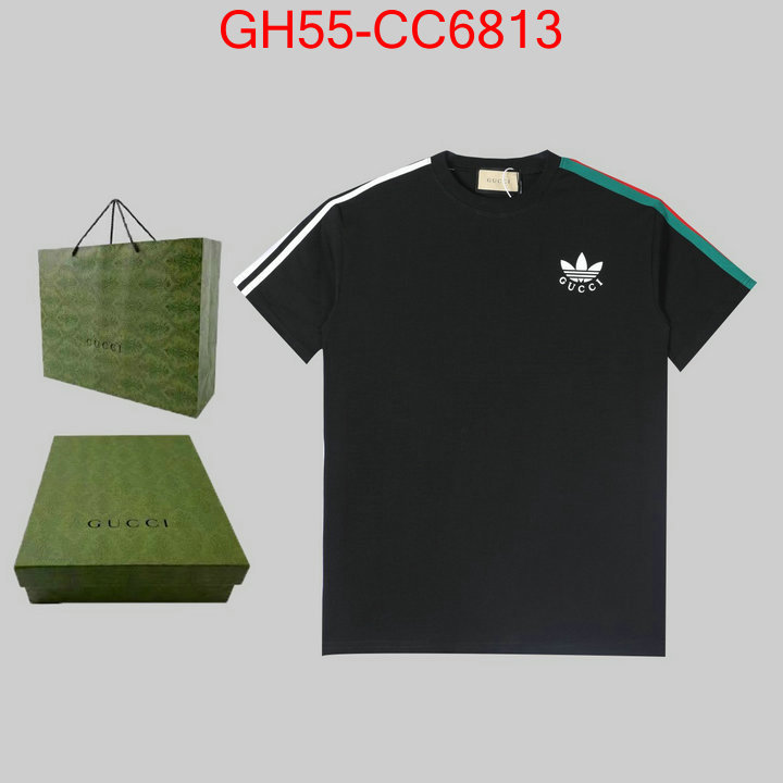 Clothing-Gucci aaaaa quality replica ID: CC6813 $: 55USD