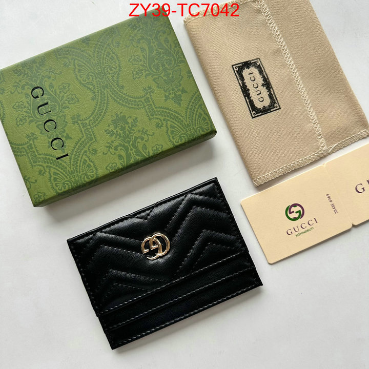 Gucci Bags(4A)-Wallet- wholesale ID: TC7042 $: 39USD,