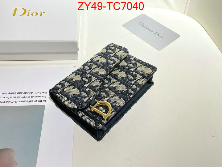 Dior Bags(4A)-Wallet- aaaaa+ replica designer ID: TC7040 $: 49USD,