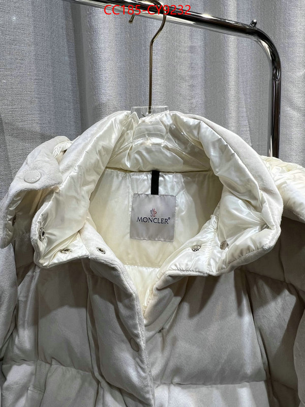 Down jacket Women-Moncler best capucines replica ID: CY9232 $: 185USD