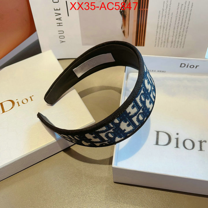 Hair band-Dior buy cheap replica ID: AC5847 $: 35USD