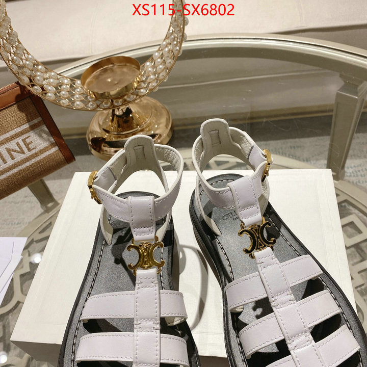 Women Shoes-CELINE fake aaaaa ID: SX6802 $: 115USD