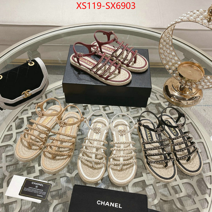 Women Shoes-Chanel fake high quality ID: SX6903 $: 119USD