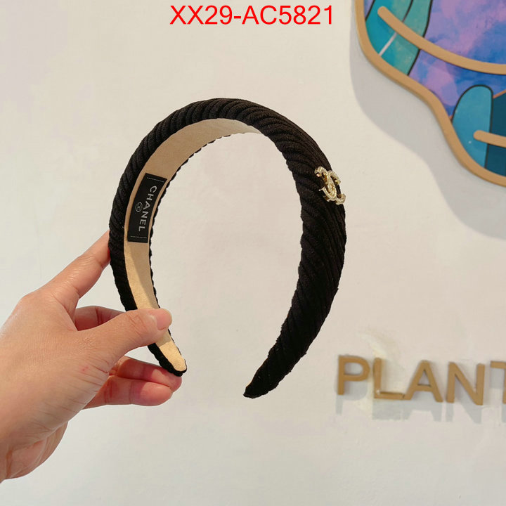 Hair band-Chanel perfect quality designer replica ID: AC5821 $: 29USD