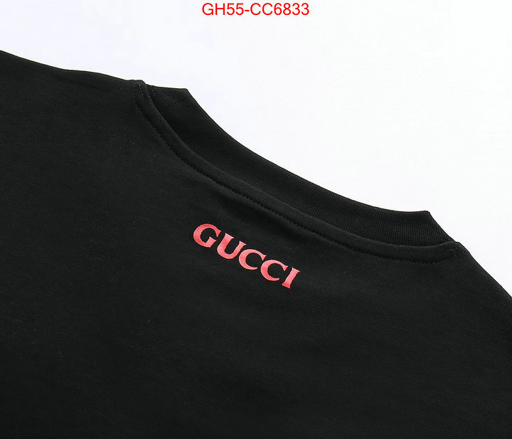 Clothing-Gucci counter quality ID: CC6833 $: 55USD