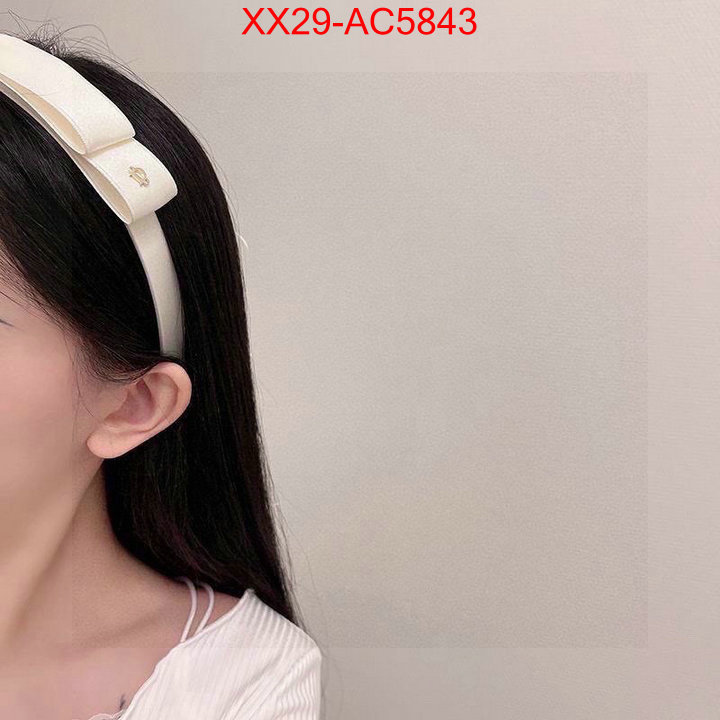 Hair band-Dior 2024 perfect replica designer ID: AC5843 $: 29USD