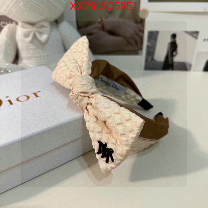 Hair band-Dior top quality replica ID: AC5851 $: 29USD