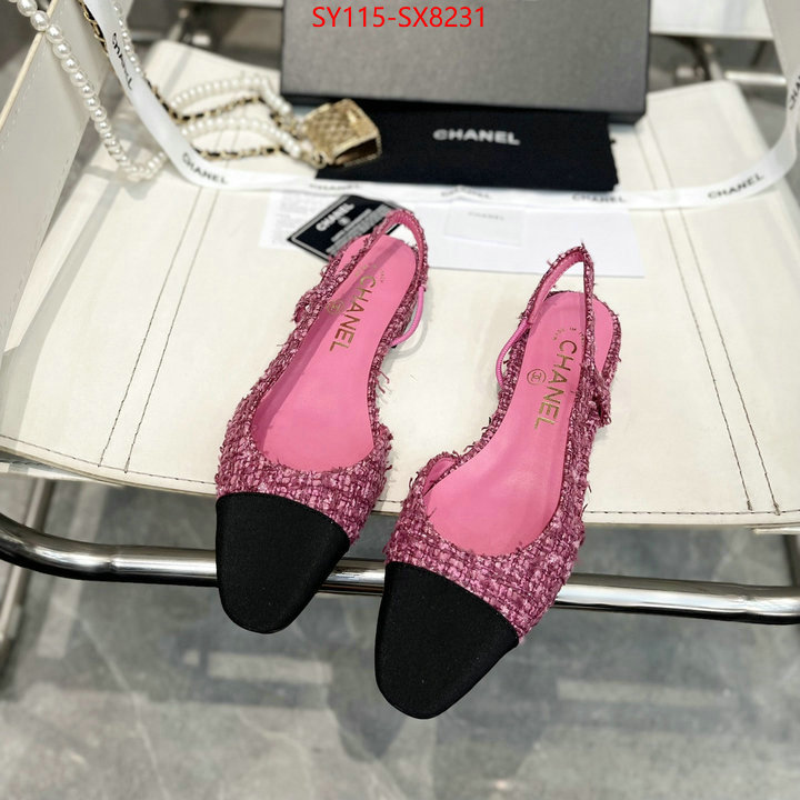 Women Shoes-Chanel buy 2024 replica ID: SX8231 $: 115USD