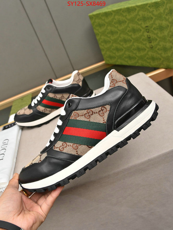 Men Shoes-Gucci replcia cheap from china ID: SX8469 $: 125USD