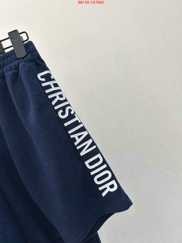 Clothing-Dior best replica 1:1 ID: CX7042 $: 139USD