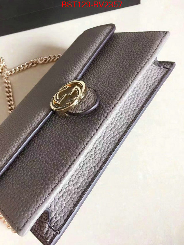 Gucci Bags(TOP)-Crossbody- the highest quality fake ID: BV2357 $: 129USD,