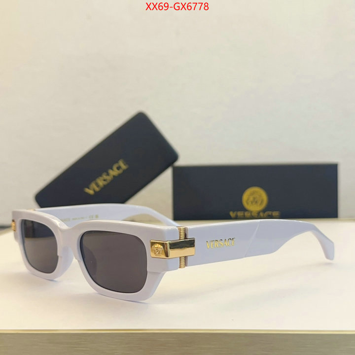 Glasses-Versace top 1:1 replica ID: GX6778 $: 69USD