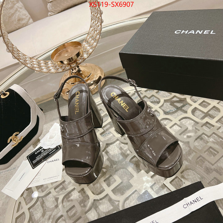 Women Shoes-Chanel buy top high quality replica ID: SX6907 $: 119USD