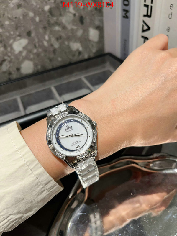 Watch(4A)-Omega 2024 luxury replicas ID: WX8104 $: 119USD
