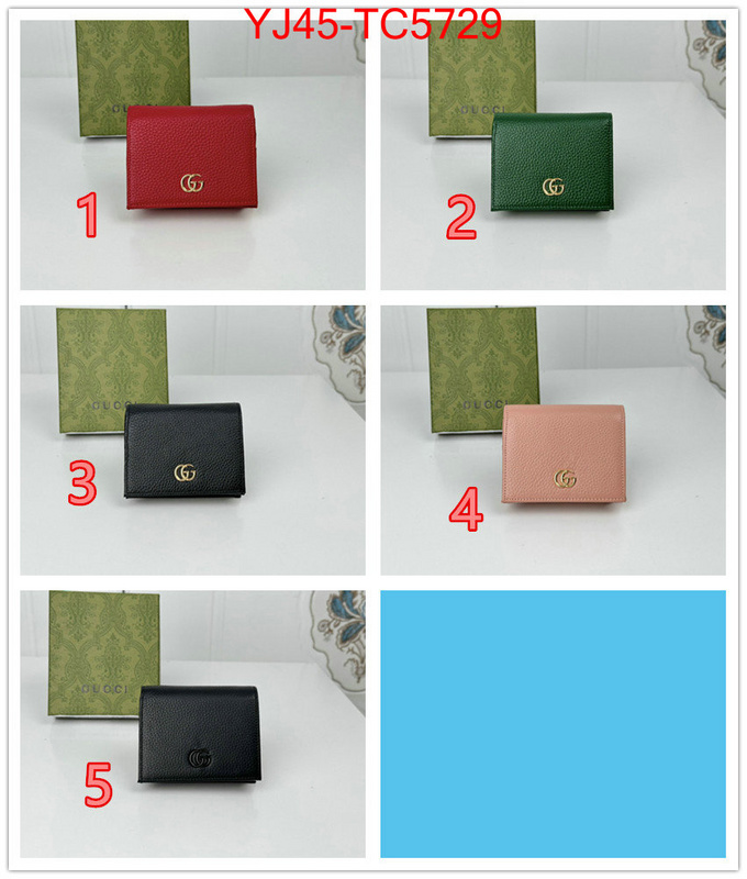 Gucci Bags(4A)-Wallet- designer 7 star replica ID: TC5729 $: 45USD,