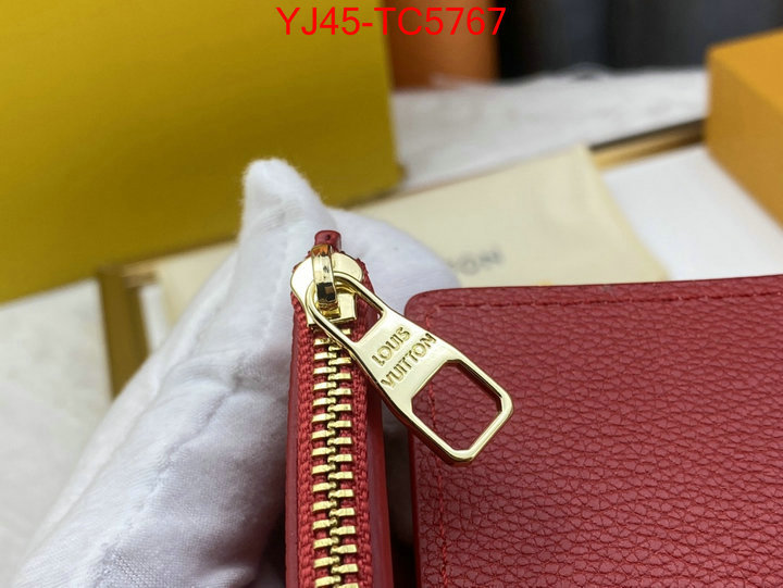 LV Bags(4A)-Wallet shop cheap high quality 1:1 replica ID: TC5767 $: 45USD,