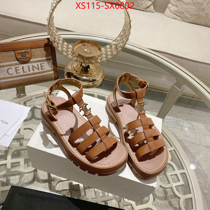 Women Shoes-CELINE fake aaaaa ID: SX6802 $: 115USD