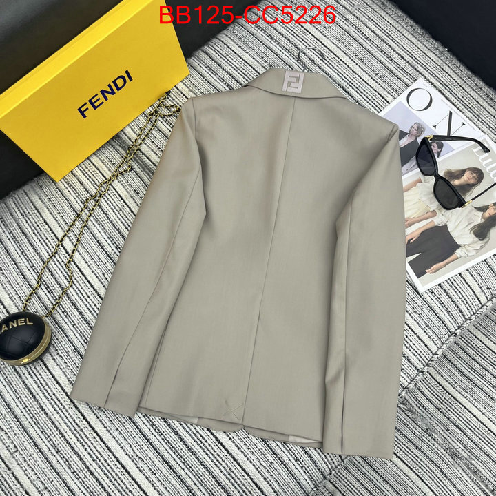 Clothing-Fendi from china 2024 ID: CC5226 $: 125USD