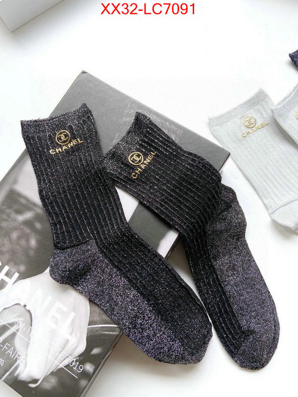Sock-Chanel exclusive cheap ID: LC7091 $: 32USD