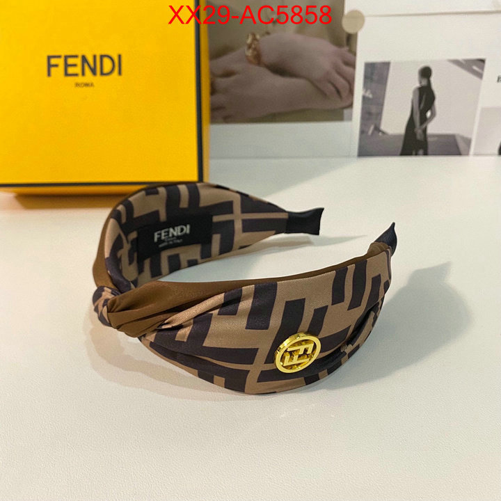 Hair band-Fendi where quality designer replica ID: AC5858 $: 29USD