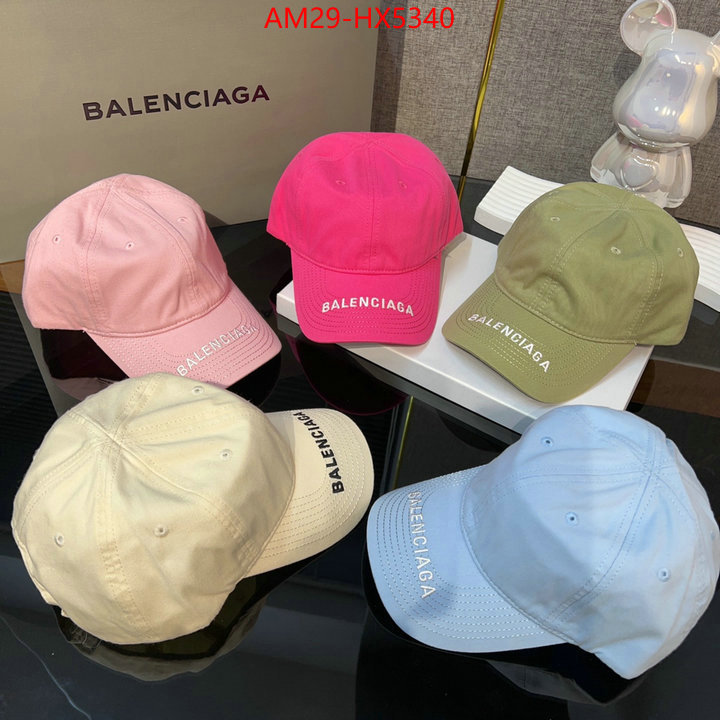 Cap(Hat)-Balenciaga aaaaa class replica ID: HX5340 $: 29USD