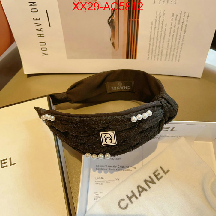 Hair band-Chanel high quality 1:1 replica ID: AC5812 $: 29USD