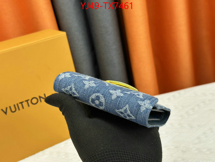 LV Bags(4A)-Wallet where could you find a great quality designer ID: TX7461 $: 49USD,