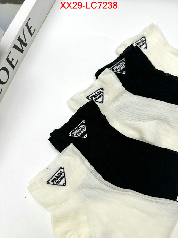 Sock-Prada buy the best replica ID: LC7238 $: 29USD