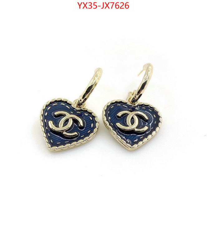 Jewelry-Chanel the best ID: JX7626 $: 35USD