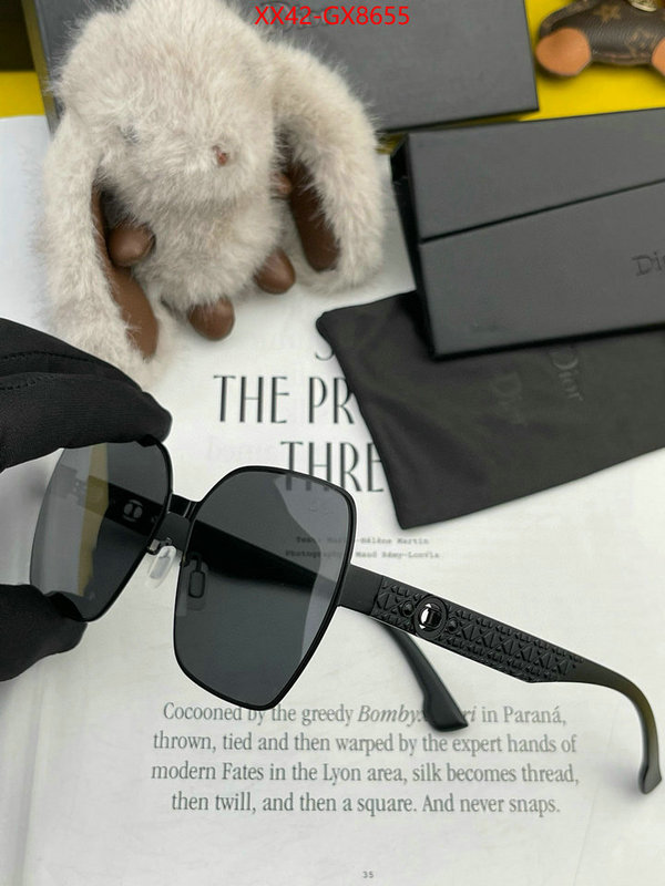 Glasses-Dior from china 2024 ID: GX8655 $: 42USD