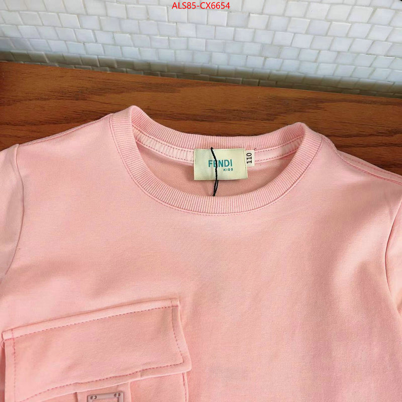 Kids clothing-Fendi what is a 1:1 replica ID: CX6654 $: 85USD