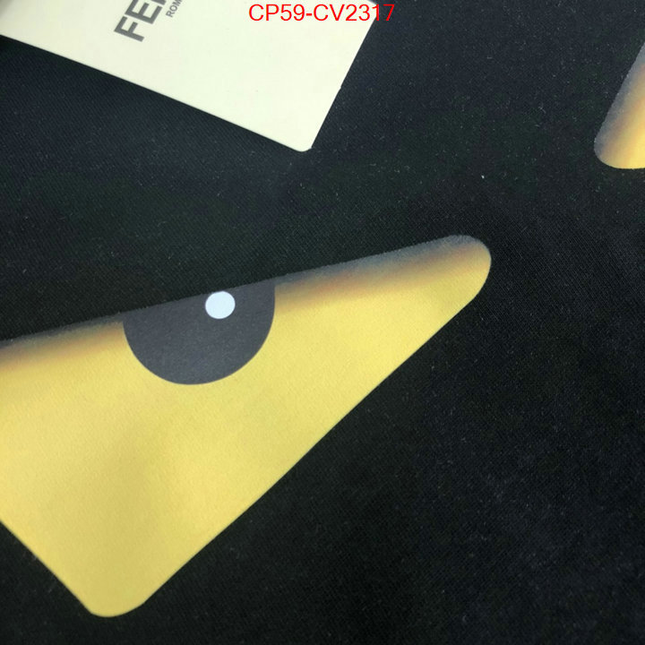 Clothing-Fendi sale outlet online ID: CV2317 $: 59USD