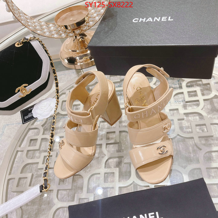 Women Shoes-Chanel sell online luxury designer ID: SX8222 $: 125USD