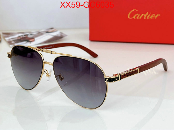 Glasses-Cartier the best quality replica ID: GC6035 $: 59USD