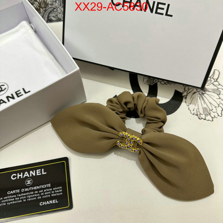 Hair band-Chanel high quality replica designer ID: AC5830 $: 29USD