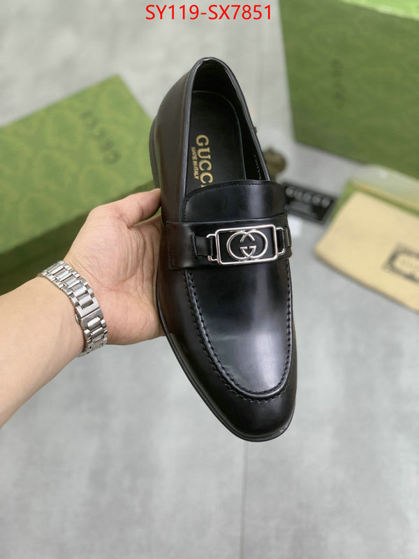 Men Shoes-Gucci what is a counter quality ID: SX7851 $: 119USD