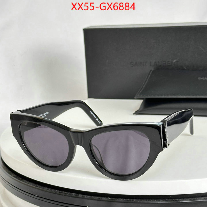 Glasses-YSL high quality designer ID: GX6884 $: 55USD