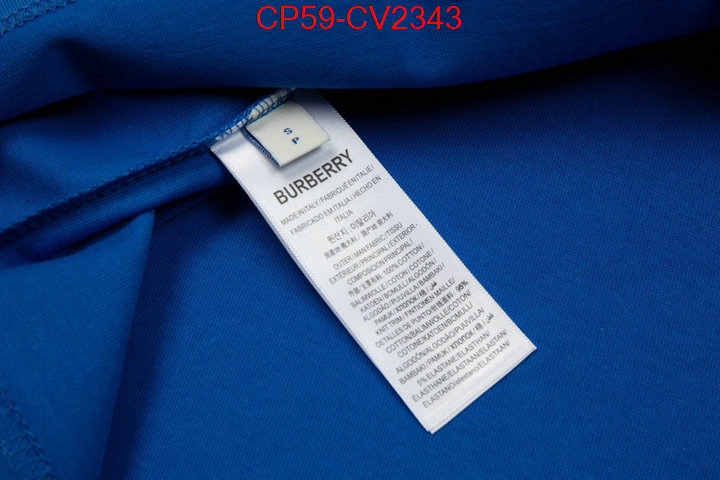 Clothing-Burberry cheap ID: CV2343 $: 59USD