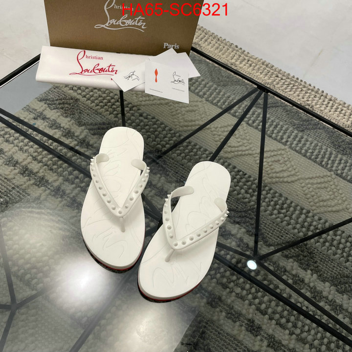 Men Shoes-Christian Louboutin knockoff highest quality ID: SC6321 $: 65USD