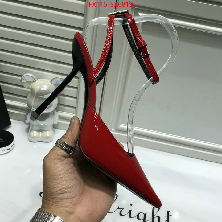 Women Shoes-YSL knockoff highest quality ID: SX6819 $: 115USD
