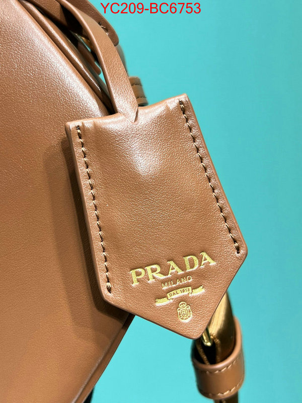 Prada Bags(TOP)-Crossbody- the highest quality fake ID: BC6753 $: 209USD,